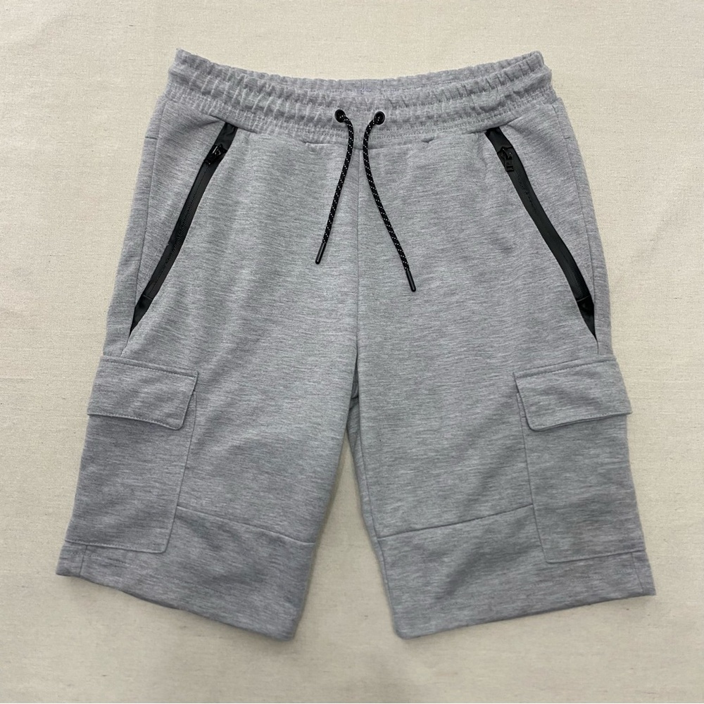 Y2K Southpole Sweat Shorts Mens Medium Drawstring Baggy Cargo Wide Leg